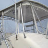 Bridge enclosure on 35' Luhrs